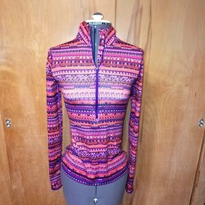 Nike Dri Fit Pro Athletic Quarter-Zip Pullover, Size XS